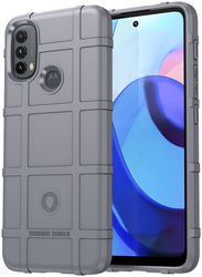 Motorola Moto E20/E30/E40 Hoesje Shock Proof Rugged Back Cover Grijs afbeelding