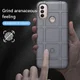 Motorola Moto E20/E30/E40 Hoesje Shock Proof Rugged Back Cover Grijs afbeelding 3
