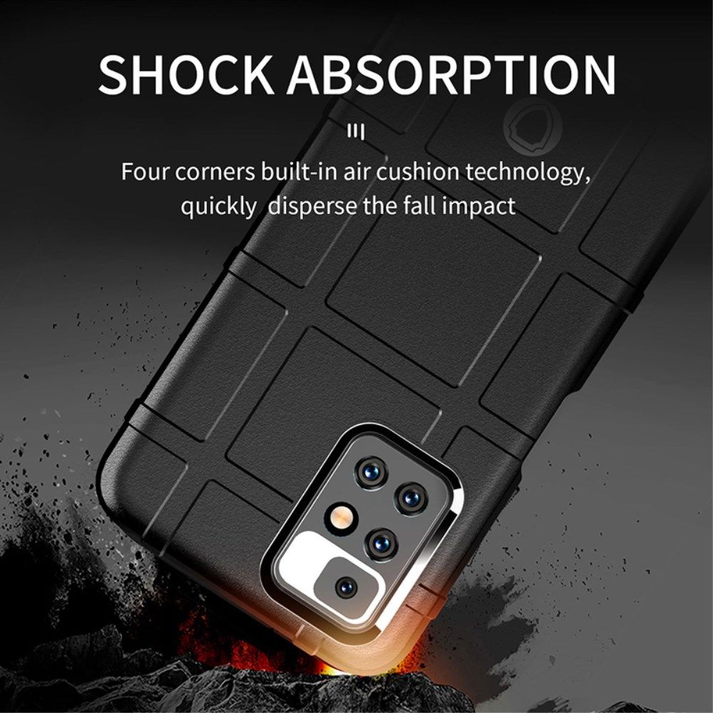 Xiaomi Redmi 10 Hoesje Shock Proof Rugged Back Cover Groen afbeelding 3