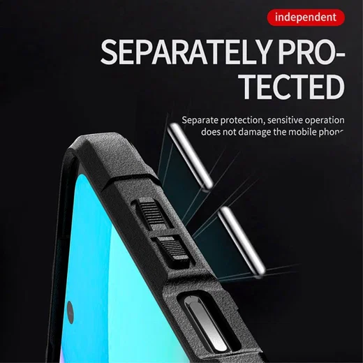 Xiaomi Redmi 10 Hoesje Shock Proof Rugged Back Cover Groen afbeelding 7