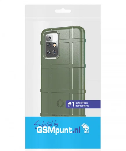 Xiaomi Redmi 10 Hoesje Shock Proof Rugged Back Cover Groen afbeelding 2