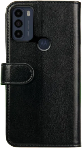 Rosso Element Motorola Moto G50 Hoesje Book Cover Wallet Zwart afbeelding 2