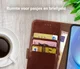 Rosso Element Motorola Moto G50 Hoesje Book Cover Wallet Bruin afbeelding 5