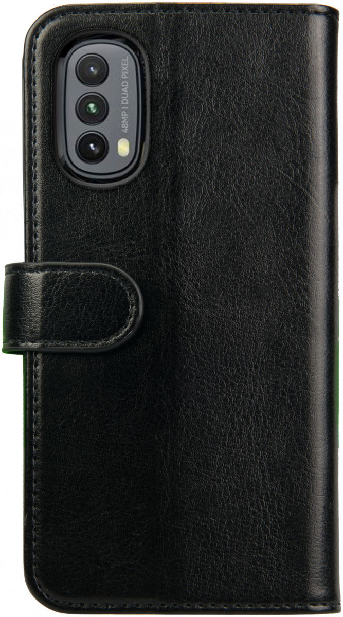 Rosso Element Motorola Moto E30/E40 Hoesje Book Cover Wallet Zwart afbeelding 2