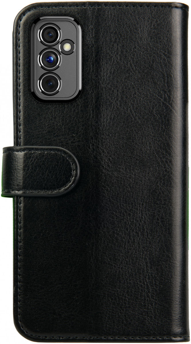 Rosso Element Samsung Galaxy M52 5G Hoesje Book Cover Wallet Zwart afbeelding 2