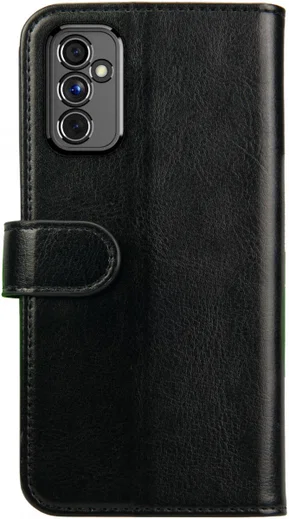 Rosso Element Samsung Galaxy M52 5G Hoesje Book Cover Wallet Zwart afbeelding 2