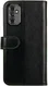 Rosso Element Samsung Galaxy M52 5G Hoesje Book Cover Wallet Zwart afbeelding 2
