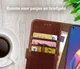 Rosso Element Oppo Reno5 Lite Hoesje Book Cover Wallet Bruin afbeelding 5