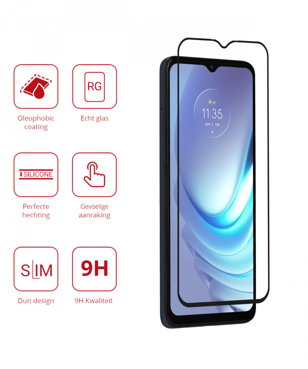 Rosso Motorola Moto G50 5G/G50 9H Tempered Glass Screen Protector afbeelding 2