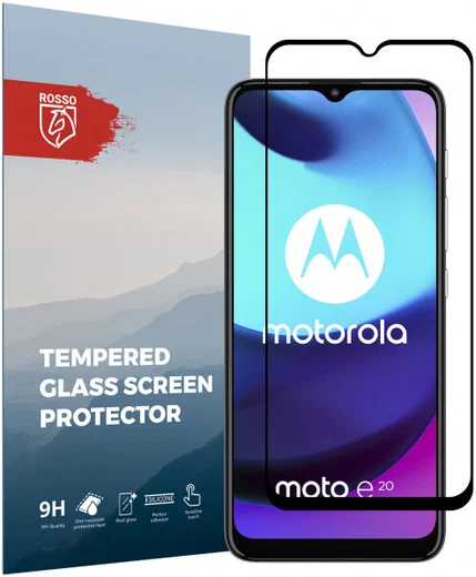 Rosso Motorola Moto E20 9H Tempered Glass Screen Protector afbeelding 1