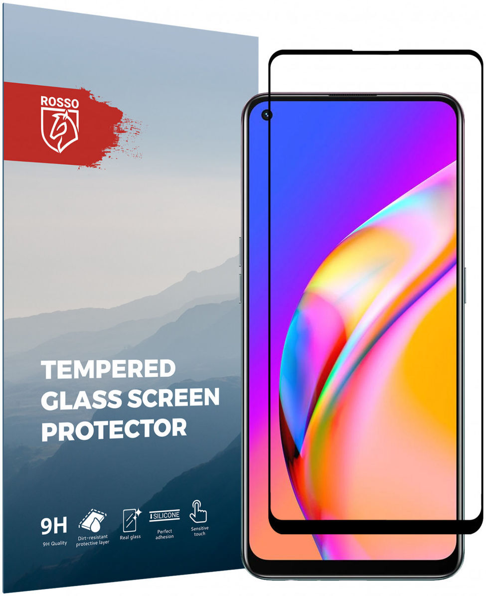 Rosso Oppo Reno5 Lite 9H Tempered Glass Screen Protector afbeelding 1