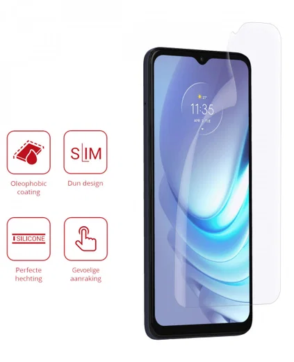 Rosso Motorola Moto G50 5G Ultra Clear Screen Protector Duo Pack afbeelding 2