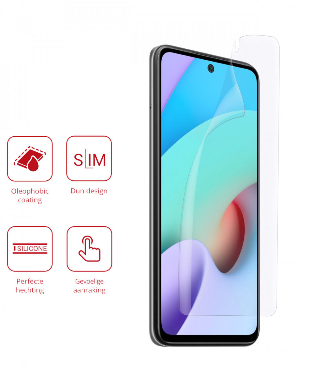 Rosso Xiaomi Redmi 10 Ultra Clear Screen Protector Duo Pack afbeelding 2