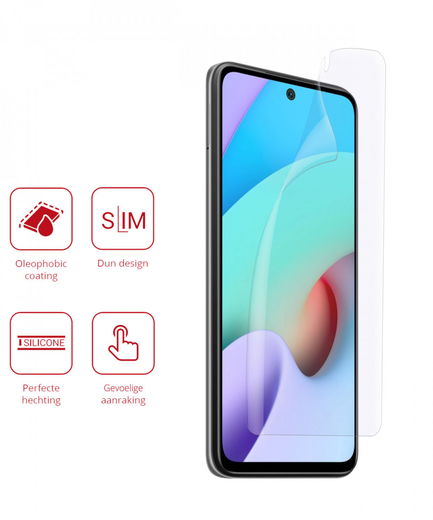 Rosso Xiaomi Redmi 10 Ultra Clear Screen Protector Duo Pack afbeelding 2