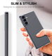 Samsung Galaxy S22 Hoesje Dun TPU Back Cover Transparant afbeelding 4