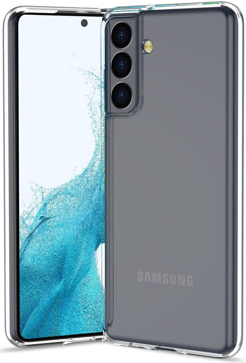 Samsung Galaxy S22 Hoesje Dun TPU Back Cover Transparant afbeelding 6