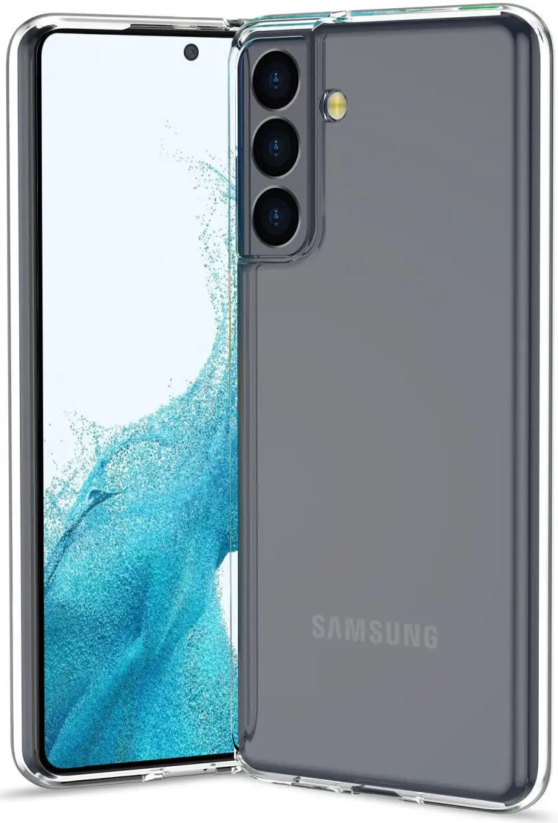 Samsung Galaxy S22 Hoesje Dun TPU Back Cover Transparant afbeelding 7