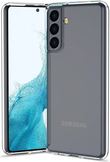 Samsung Galaxy S22 Hoesje Dun TPU Back Cover Transparant afbeelding 7
