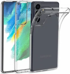 Samsung Galaxy S22 Plus Hoesje Dun TPU Back Cover Transparant afbeelding