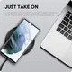Samsung Galaxy S22 Ultra Hoesje Dun TPU Back Cover Transparant afbeelding 5