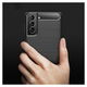 Samsung Galaxy S22 Hoesje Geborsteld TPU Back Cover Zwart afbeelding 10