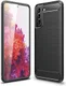 Samsung Galaxy S22 Plus Hoesje Geborsteld TPU Back Cover Zwart afbeelding 4