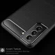 Samsung Galaxy S22 Plus Hoesje Geborsteld TPU Back Cover Zwart afbeelding 7