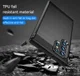 Samsung Galaxy S22 Ultra Hoesje Geborsteld TPU Back Cover Zwart afbeelding 10