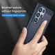 Samsung Galaxy S22 Ultra Hoesje Geborsteld TPU Back Cover Blauw afbeelding 8