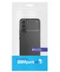 Samsung Galaxy S22 Hoesje Siliconen Carbon TPU Back Cover Zwart afbeelding 6