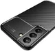 Samsung Galaxy S22 Hoesje Siliconen Carbon TPU Back Cover Zwart afbeelding 10