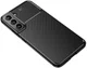 Samsung Galaxy S22 Plus Hoesje Siliconen Carbon TPU Back Cover Zwart afbeelding 6