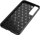 Samsung Galaxy S22 Plus Hoesje Siliconen Carbon TPU Back Cover Zwart afbeelding 8
