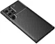 Samsung Galaxy S22 Ultra Hoesje Siliconen Carbon TPU Back Cover Zwart afbeelding 8