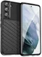 Samsung Galaxy S22 Hoesje TPU Thunder Design Back Cover Zwart afbeelding 2