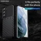 Samsung Galaxy S22 Hoesje TPU Thunder Design Back Cover Zwart afbeelding 3