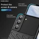 Samsung Galaxy S22 Hoesje TPU Thunder Design Back Cover Zwart afbeelding 5