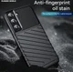 Samsung Galaxy S22 Hoesje TPU Thunder Design Back Cover Zwart afbeelding 6