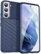 Samsung Galaxy S22 Plus Hoesje TPU Thunder Design Back Cover Blauw afbeelding 1