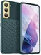 Samsung Galaxy S22 Plus Hoesje TPU Thunder Design Back Cover Groen afbeelding 1