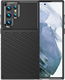 Samsung Galaxy S22 Ultra Hoesje TPU Thunder Design Back Cover Zwart afbeelding 1
