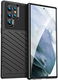 Samsung Galaxy S22 Ultra Hoesje TPU Thunder Design Back Cover Zwart afbeelding 2