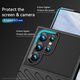Samsung Galaxy S22 Ultra Hoesje TPU Thunder Design Back Cover Zwart afbeelding 8