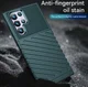 Samsung Galaxy S22 Ultra Hoesje TPU Thunder Design Back Cover Groen afbeelding 7