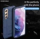 Samsung Galaxy S22 Hoesje Shock Proof Rugged Shield Back Cover Blauw afbeelding 6