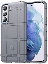 Samsung Galaxy S22 Hoesje Shock Proof Rugged Shield Back Cover Grijs afbeelding