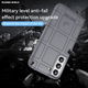 Samsung Galaxy S22 Hoesje Shock Proof Rugged Shield Back Cover Grijs afbeelding 5