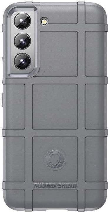 Samsung Galaxy S22 Hoesje Shock Proof Rugged Shield Back Cover Grijs afbeelding 2