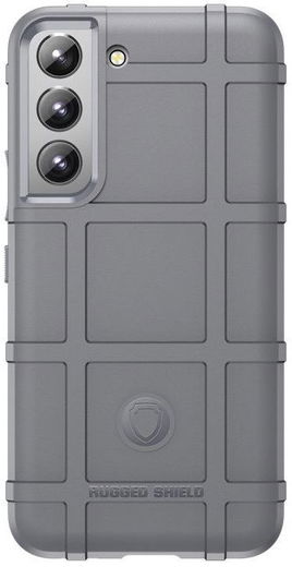 Samsung Galaxy S22 Hoesje Shock Proof Rugged Shield Back Cover Grijs afbeelding 2