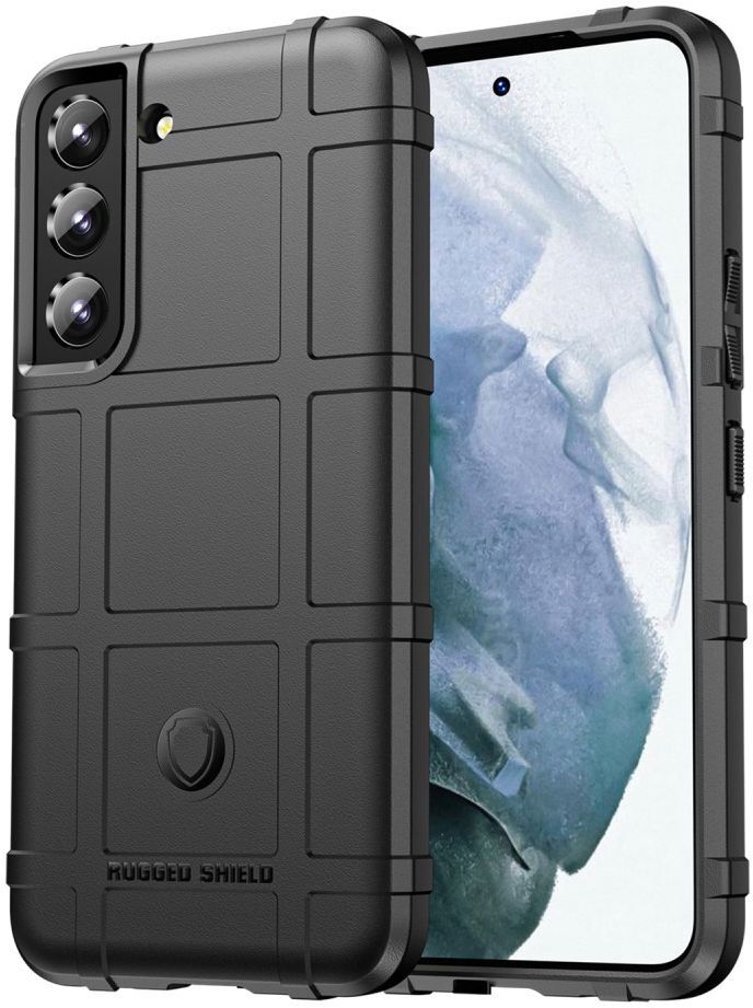 Samsung Galaxy S22 Plus Hoesje Shock Proof Rugged Back Cover Zwart afbeelding 1